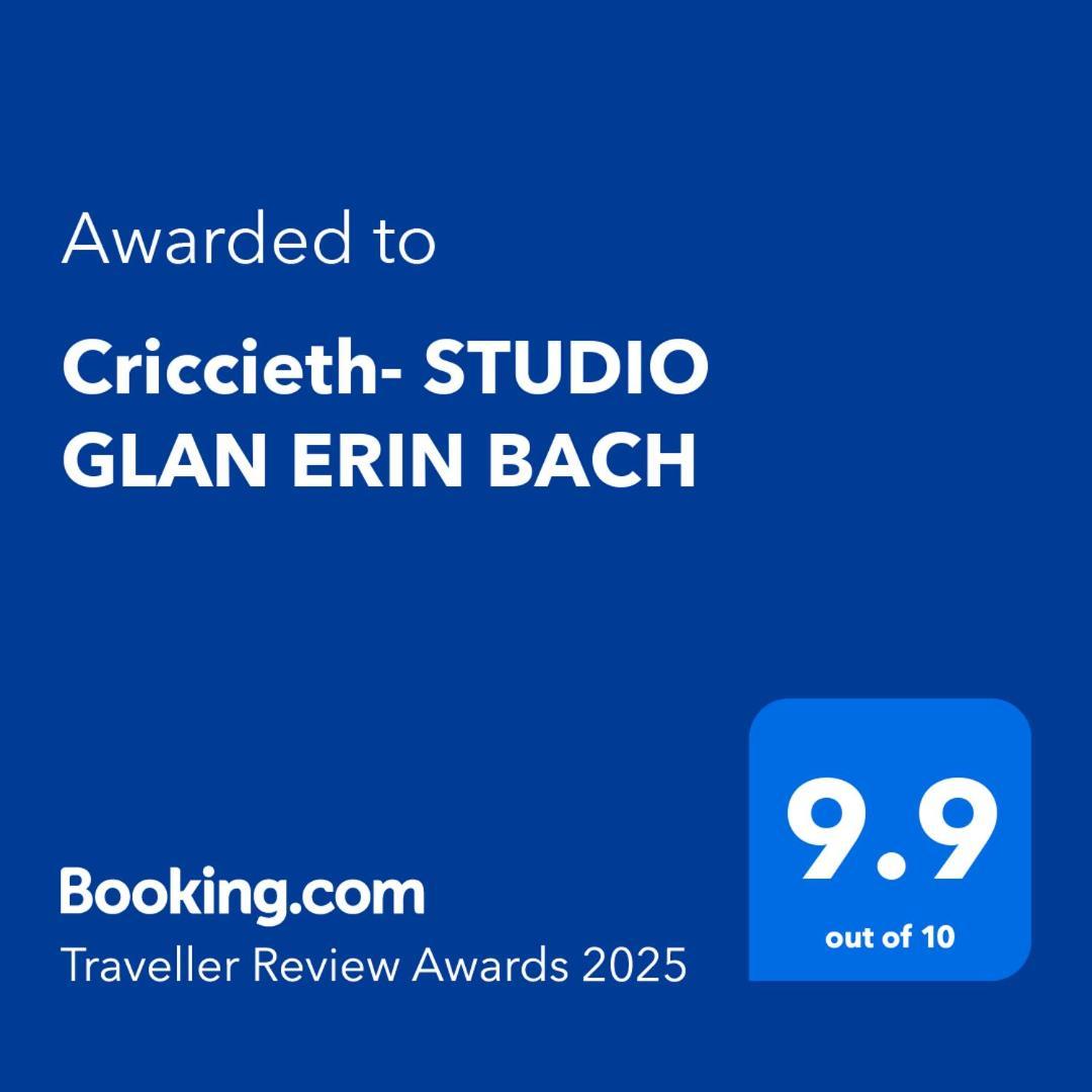 Criccieth- Studio Glan Erin Bach Екстериор снимка